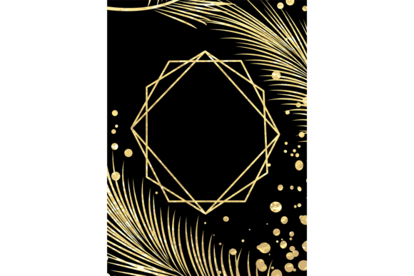 Black Banner with Decorative Golden Line: Evaluating Elegance and Versatility in Vector Design