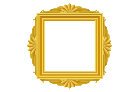 Classic Golden Frame Decorative Rococo: Elevating Design with Ornate Elegance
