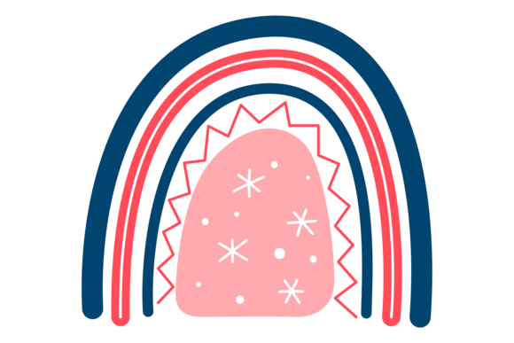 Cute Decorative Doodle Arch Shape with S: A Design Overview