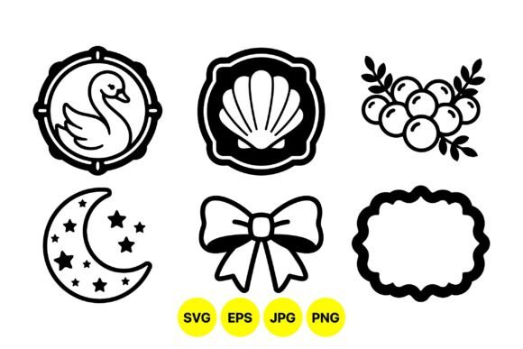 Cute Decorative Icon SVG Pack for Designers