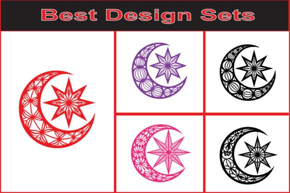 Decorative Crescent Moon Star SVG Design: A Comprehensive Guide