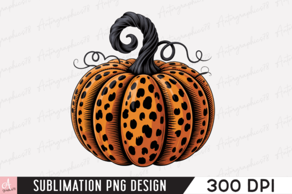 Decorative Dotted Pumpkin Sublimation Guide