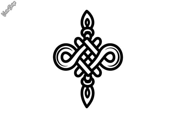 Decorative Mystic Infinity Knot Ornament