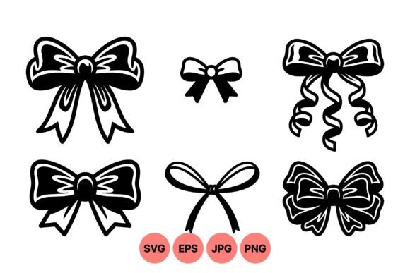 Decorative Ribbon Bow Illustrations: A Practical Guide for Designers and Crafters