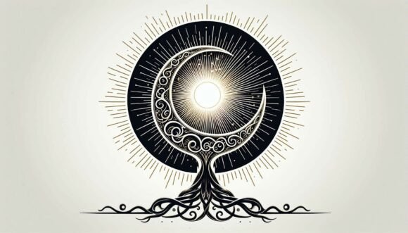 Decorative Sacred Tree: Digital Art Guide