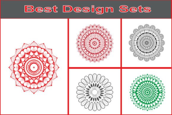 Elevating Brand Aesthetics: The Strategic Value of the Decorative Round Mandala Art Bundle