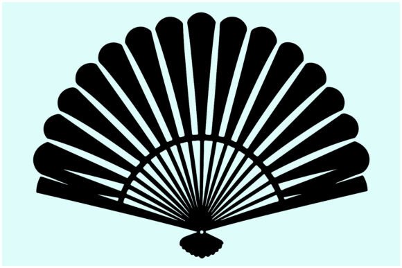 Evaluating the Minimalist Decorative Fan Vector for Modern Design Projects