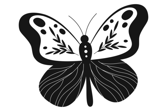 Spring Beauty Winged Insect Design