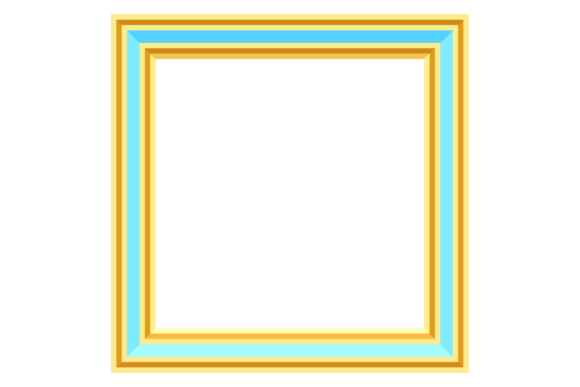 Square Gallery Frames for Decorative Interiors
