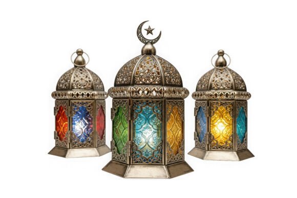 Three Decorative Lanterns PNG: Design Guide