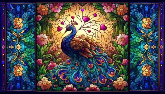 Unlocking Creative Potential with Decorative Peacock Hearts: A Guide to Digital Art Assets